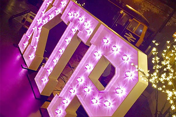 Classical Light Up Letters LOVE for your wedding, marriage vow renewal or anniversary party